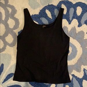 black tank top